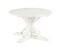 Jo's White Childers Round Dining Table