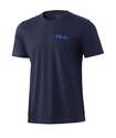 Men's X-Large Saragossa Sea Heather Americana Short Sleeve T-Shirt