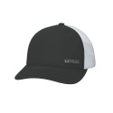 Black Side Arm Structured 5-Panel Trucker Hat