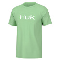 Small, Patina, Huk Logo T-Shirt
