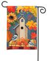 12-1/2 x 18-Inch Breeze Art® Fall Birdhouse Garden Flag