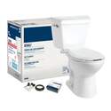 1.28 White Elongated Denali SmartHeight Complete Toilet Kit