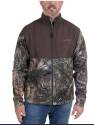 Mens 2X-Large Mossy Oak Country DNA/Turkish Coffee Capetree Valley Sweater Fleece Full Zip Jacket