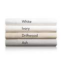 King White Woven 600 Thread Count Cotton Blend Sheet Set