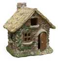6 x 7-Inch Thatched Roof House
