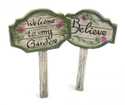 Fairy Garden Signs, Assorted Styles