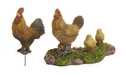 3-Inch Rooster With Chickens