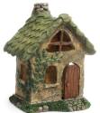 6 x 8-Inch Leaf Roof House