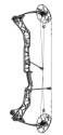 Right Hand Black Atlas Compound Bow