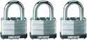 2-Inch Padlock Fortress 3-Pack
