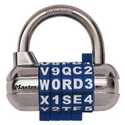 2-1/2-Inch Wide Set Your Own Password Combination Padlock