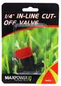 1/4-Inch In-Line Fuel Line Shut Off Valve