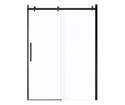 56-1/2 To 59 x 78-3/4-Inch 8mm Dark Bronze Halo Sliding Shower Door With Clear Glass, For Alcove