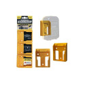 Yellow Battery Mounts, 6-Pack