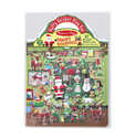 Santa's Workshop Puffy Stickers