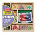Dinosaur Wooden Stamp Set