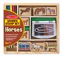 Wooden Horses Stamp Set