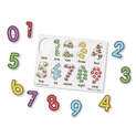 10-Piece See-Inside Numbers Peg Puzzle
