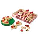 63-Piece Wooden Pizza Party Play Set