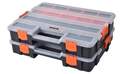 Small Parts Plastic Interlock Organizer, 2-Piece 