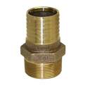 1-1/2-Inch No-Lead Bronze Male Adapter With Hex