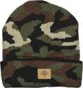 Lined Camouflage Beanie
