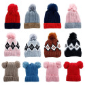 Junior Pom Beanie, Assorted Colors And Styles