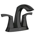 Matte Black Lindor™ 2-Handle Centerset High-Arc Bathroom Faucet