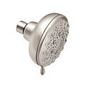 Banbury Brushed Nickel Wallmount Spray Head - 5 Function, 4 in. Dia