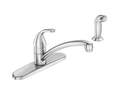 Adler™ Chrome One-Handle Kitchen Faucet With Sprayer