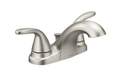 Adler™ Brushed Nickel 2-Handle Bathroom Sink Faucet With Drain, 4 in. Centerset - WaterSense® Certified