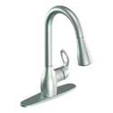 Spot Resist Stainless One-Handle High Arc Pulldown Kitchen Faucet