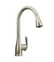 Haysfield Spot Resist Stainless One-Handle High Arc Kitchen Faucet