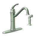 Wetherly Spot Resist Stainless One-Handle High Arc Kitchen Faucet