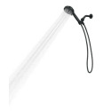 Hydro Engergetix Handheld Shower Head 8-Settings 5-Inch Diameter Matte Black