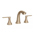 Findlay™ Bronzed Gold 2-Handle Bathroom Sink Faucet With Drain, Widespread - WaterSense® Certified
