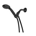 Attune Black 6-Spray Patterns Tub & Shower Handheld Shower