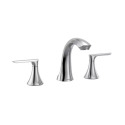 Findlay™ Chrome 2-Handle Bathroom Sink Faucet With Drain, Widespread - WaterSense® Certified