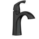 Lindor, Black, 1-Handle, High Arc Lavatory Faucet  