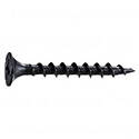 Drywall Screw — #6 x 1-1/4 in. L, Black Phosphate, 12-Pack