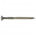 SaberDrive Interior Wood Screw — #9 x 2-1/2 in. L, Yellow Zinc, 450-Pack