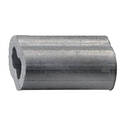 Cable Ferrules — 1/16 in. Dia, Aluminum, 20-Pack
