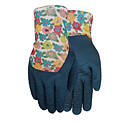 EZ GRIP™ Textured Rubber Women's Garden Glove, 1-Pair, Navy Blue Floral, Medium