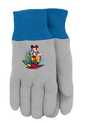 Disney Mickey Mouse Blue And Gray Jersey Toddler Gloves
