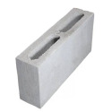 4 x 8 x 16-Inch Rectangular Gray Concrete Block