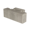 5.5 X 16 X 8-Inch T-Block In Shaded Gray