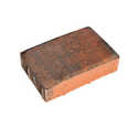 6 x 9-Inch Charcoal Red Concord Cobble Paver