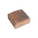 6 x 6-Inch Charcoal Red Concord Cobble Paver