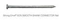 10D X 3-Inch Strong Drive Scn Smooth Shank Connector Nail 40-Count