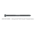 3-1/2-Inch T30 Black Strong-Drive SWD Double-Threaded Screws 50-Count